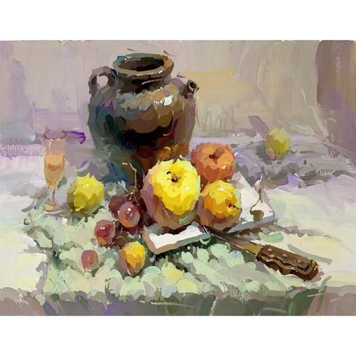 正极色彩线上教学视频超级系列内部资料联考静物水粉画美术课程