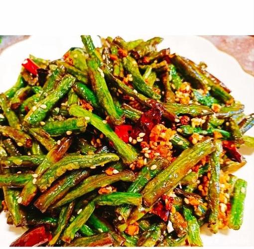 美味的干煸豆角,在家做原来这么简单,香香麻麻超过瘾哦