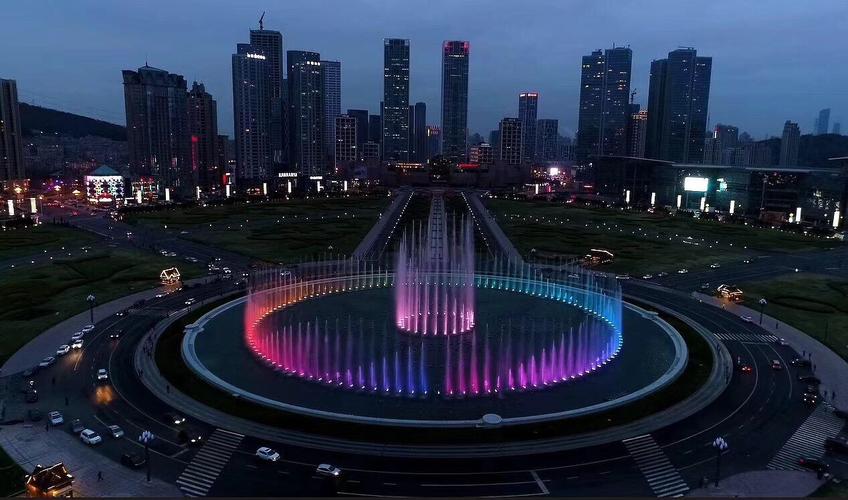 大连星海广场全亚洲最大的城市广场