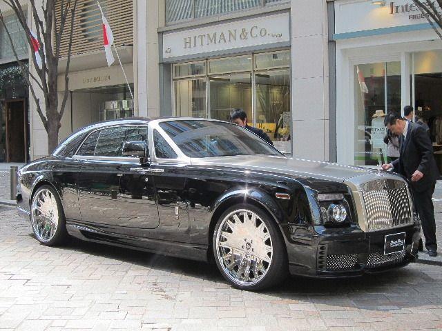 劳斯莱斯改装车,第二辆贴满广告!