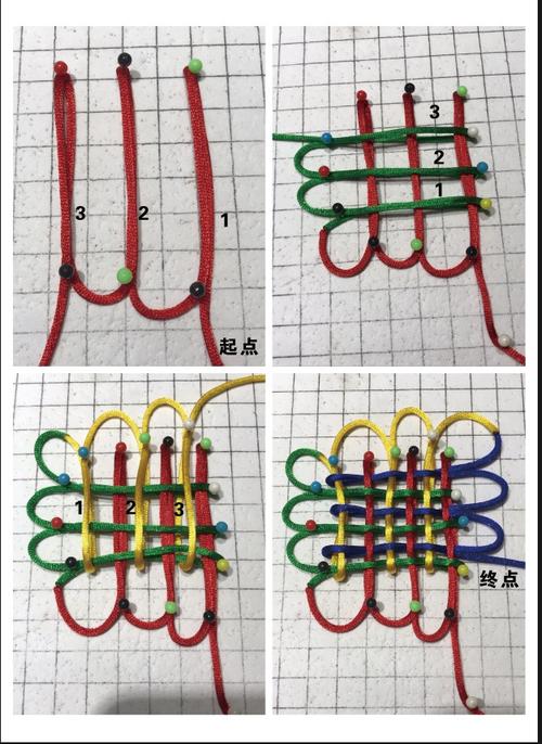 三回6道盘长结-编法图解-图文教程区-中国结论坛
