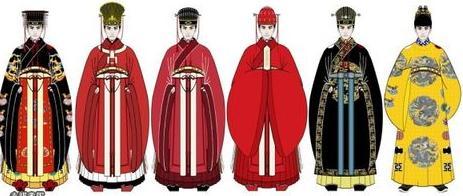 皇家专用唐朝皇帝的服装
