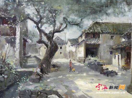 教师画宁海