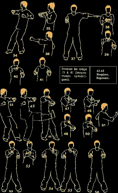 香港咏春拳图谱-沉桥