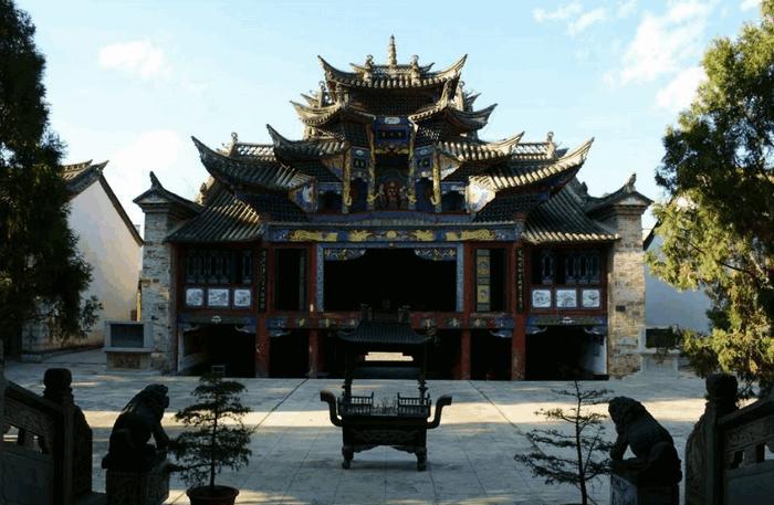 云南省曲靖市会泽县江西会馆简介和建筑历史以及完整布局