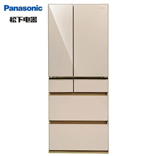 松下panasonicnrf610vgn5日本整机进口587l制冰多风冷无霜冰箱琉璃金