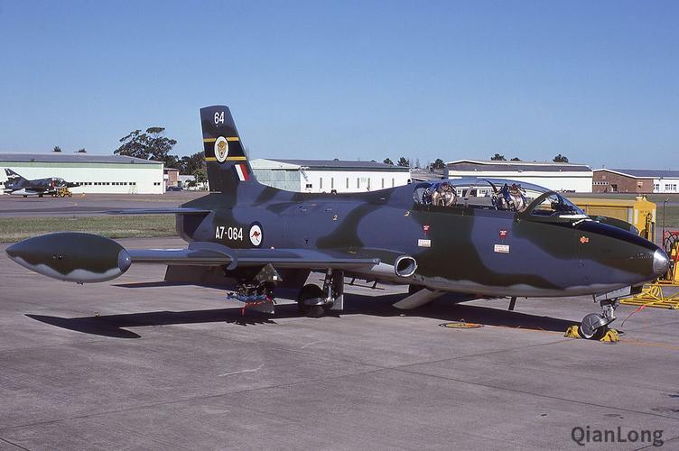 皇家澳大利亚空军的阿莱尼亚mb-326教练机(aermacchi mb-326).