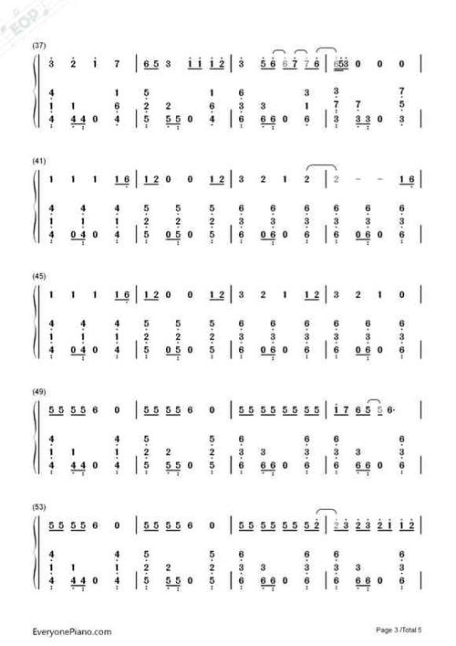 eiei完整简谱,关注我,会发更多简谱