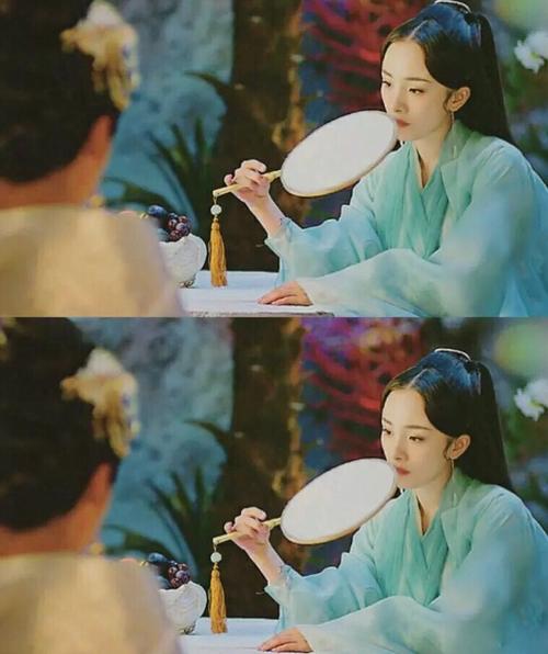 三生三世十里桃花白浅杨幂同款玉清昆仑扇子折扇中国风古装道具