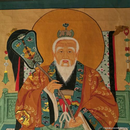 道教太上老君像供奉神像画像