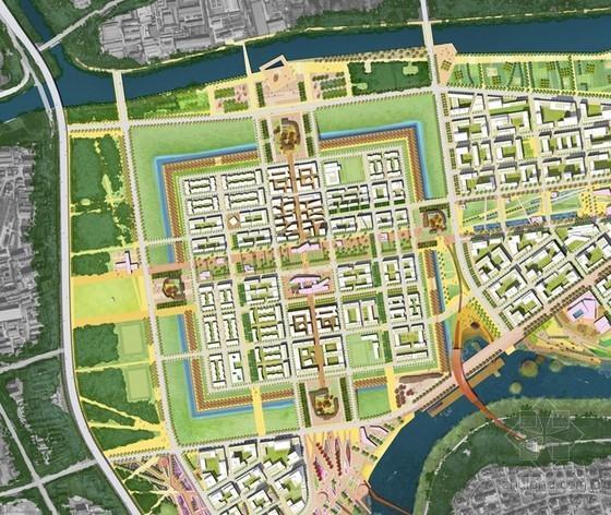 sasaki设计的北京巩华城科技商务区