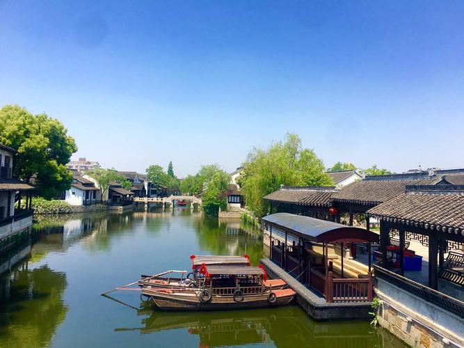 荡口古镇及鹅湖玫瑰园