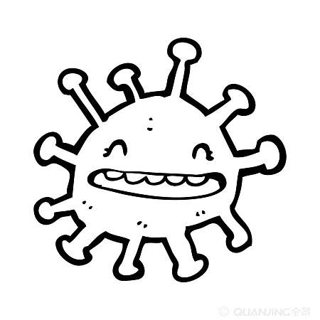 简笔画别的细菌