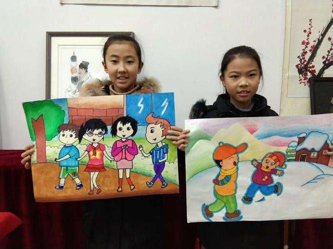 巧手绘出缤纷童年――蓬莱市第三实验小学五年级美术社团