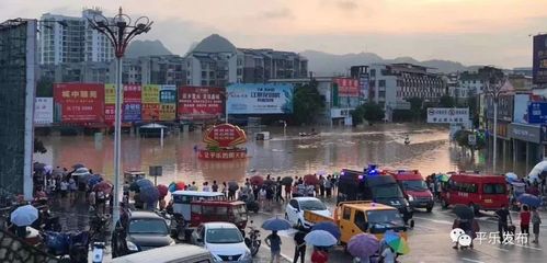 强降雨,洪水,二塘镇,沙子镇,平乐县,桂江