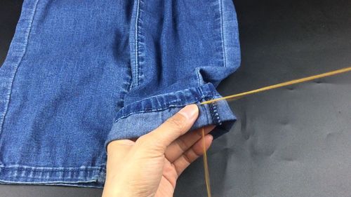 裤子太长不用剪,教你2个改裤脚的方法,学会了不用花钱