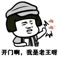 啪啪啪,开门啊,我是老王-i表情表情包