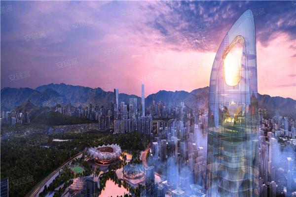 深圳大运世茂深港国际中心营销中心房