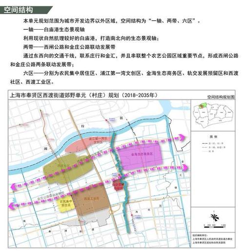 上海奉贤西渡郊野单元规划出炉:已经定位成田园牧歌式