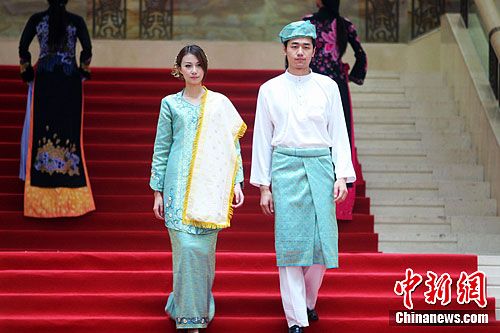 缅甸,菲律宾等东盟10国的服装服饰于