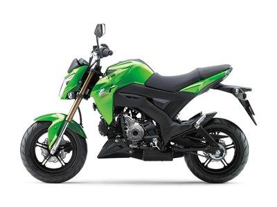 z125,小猴子的体格 250sl的头灯 er6n的排气 z800的尾灯
