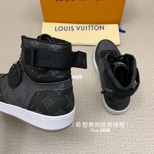 lv高帮板鞋,真正的冬季战士!