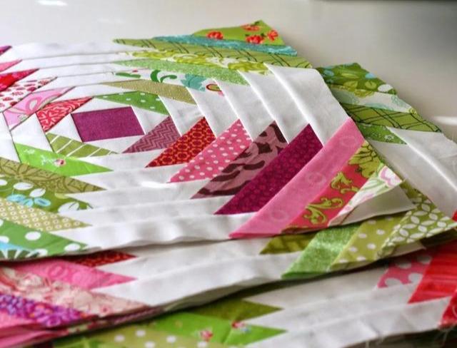 diy手工布艺拼布,再碎再小的布料都能做,越碎越精致,附教程