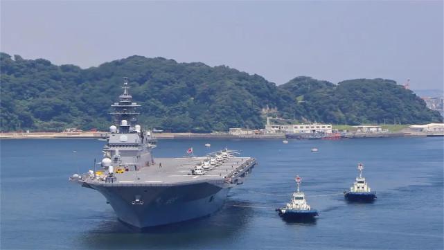 日本航母出动出云号连续多日尾行辽宁舰其实只是艘半成品