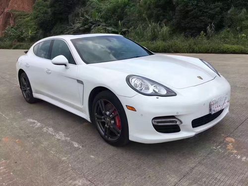 13保时捷帕拉梅拉 4.8turbo 白色黑内