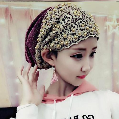 穆斯林新款回族盖头纱巾宁夏回民女士帽子