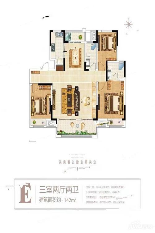 项城建业城户型e