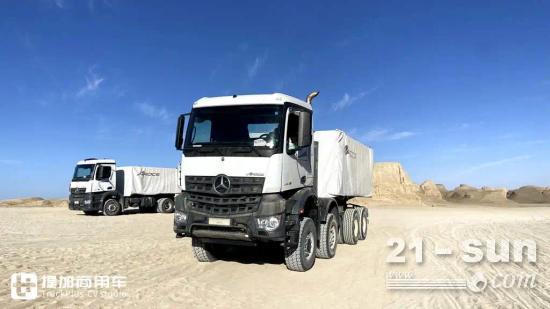 630马力的前四后八底盘卡车,带您好好领略奔驰阿洛斯4163的魅力