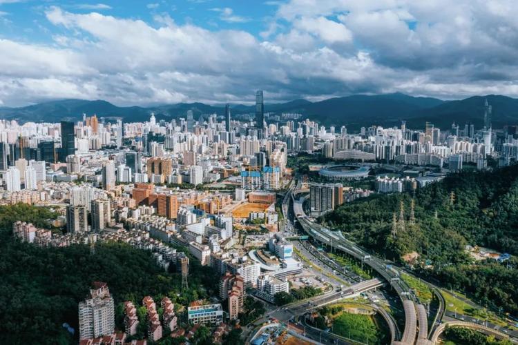 作为深圳的老牌豪宅区,银湖拥有非常丰富的山水资源,北有银湖山,南有