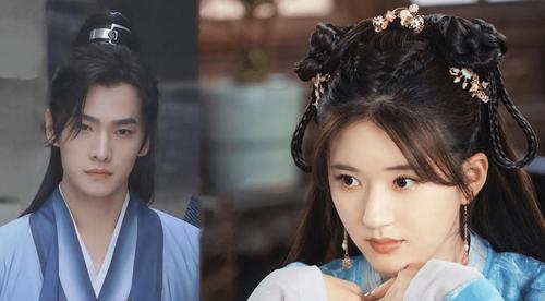 《且试天下》剧照,原以为杨洋已经够帅气,却被女主的呆萌吸引