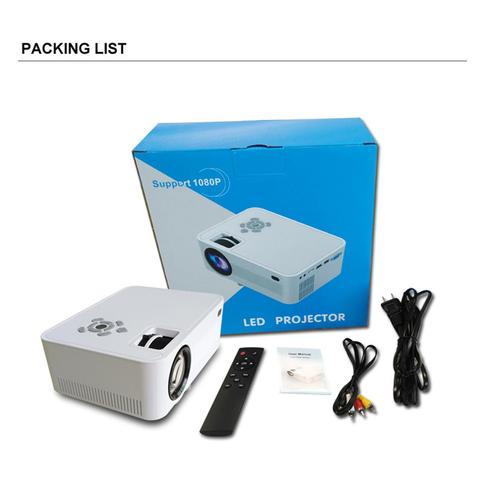 新款家用办公便携式微型4寸屏p600手机同屏投影机projector投影仪