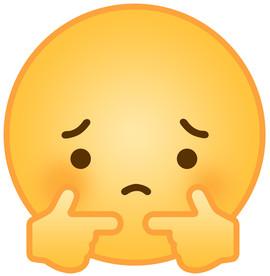 qq表情头像黑脸白色的