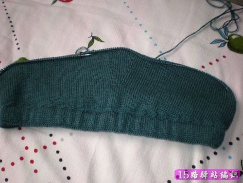 毛裤后翘的织法详细说明|棒针编织详细教程区