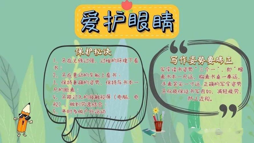 爱眼护眼预防近视国本小学爱眼护眼知识宣传