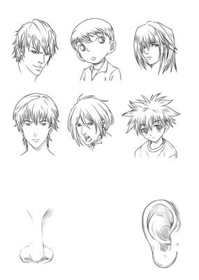 人物头像漫画