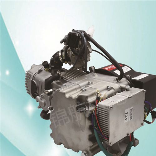 水冷大功率低噪音变频智能增程器电动四轮汽油发电增程器发电机