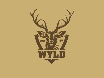 30款以雄鹿为logog的标志设计