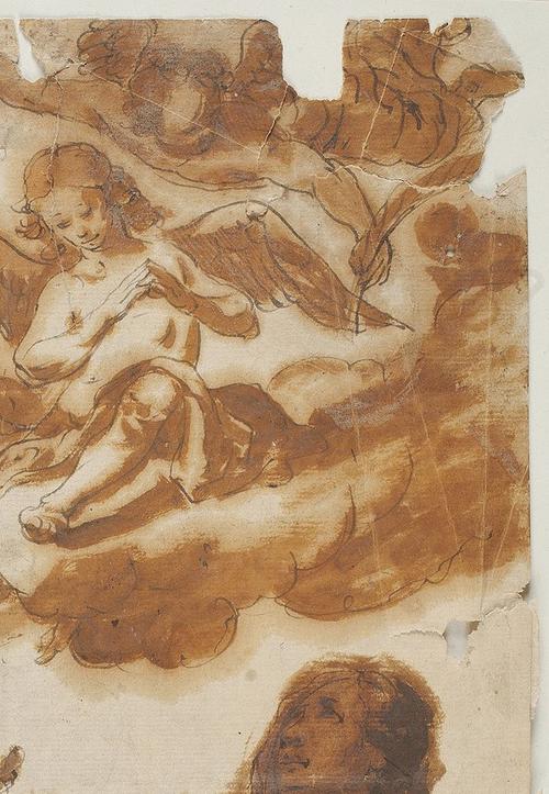 西班牙普拉多美术馆 0328 anonimo-la magdalena penitente2 宽高1959