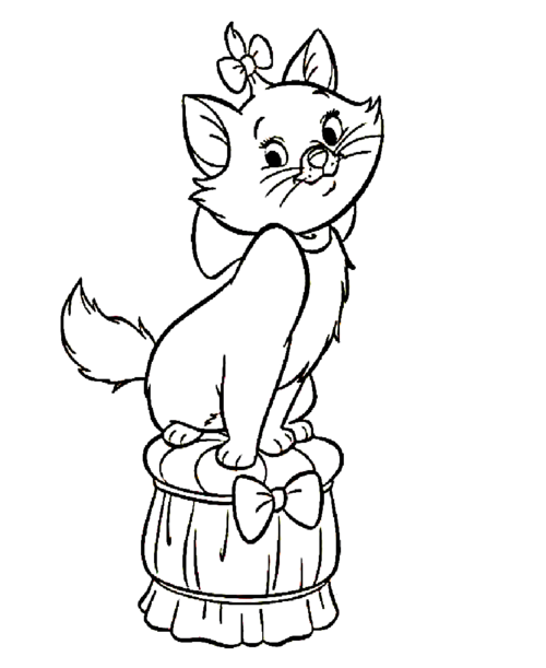 超可爱猫咪填色合集