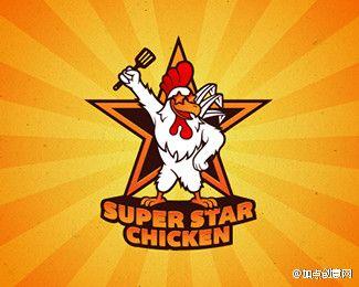 加点创意# 以鸡为元素的logo设计作品欣赏.o网页链接