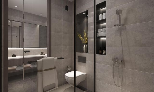 现代风格——卫生间