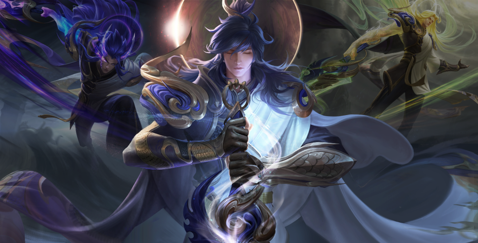 王者荣耀李信一念神魔海报横屏