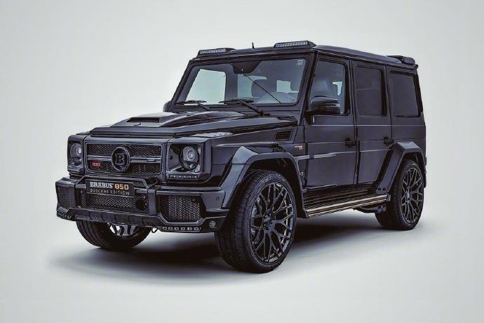 brabus 打造奔驰g级 buscemi 特别版 850