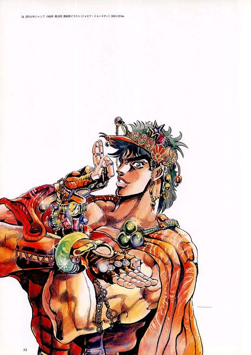 《jojo6251》原画集分享(幻影之血/战斗潮流)