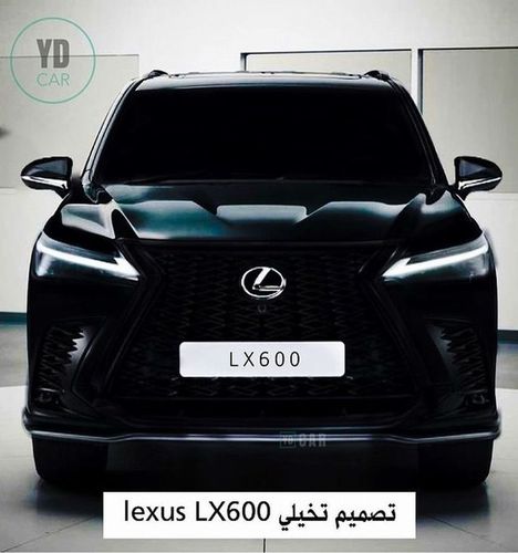 疑似全新雷克萨斯lx600外观图曝光 或于12月亮相