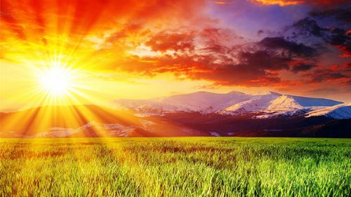 日出图片唯美日出自然风景图片桌面壁纸